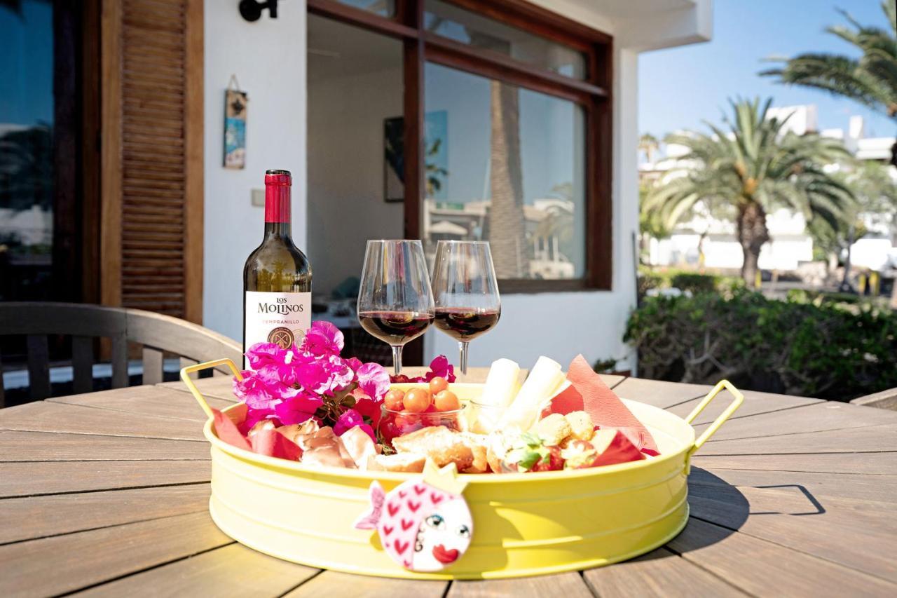 Isla And Ocean With Pool And Wifi Apartment Costa Teguise Exterior photo